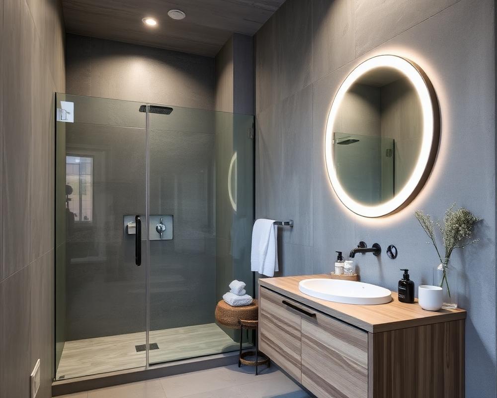Salle de bain contemporaine